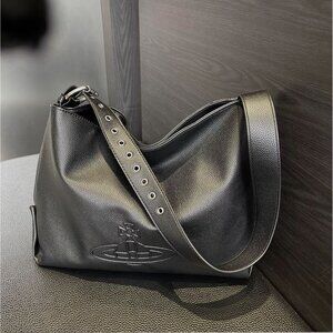 Vivienne Westwood Matte Black Tote — Orb Daily Armor